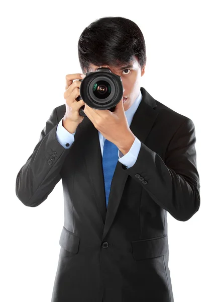 Professioneller Fotograf — Stockfoto