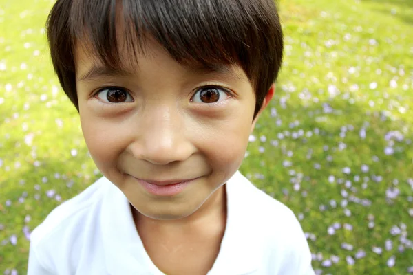 Happy joyful little boy — Stock Photo, Image