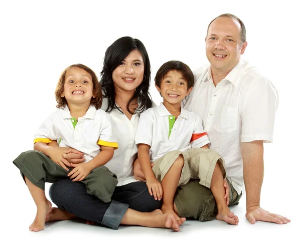 Family happy — Stock Photo, Image