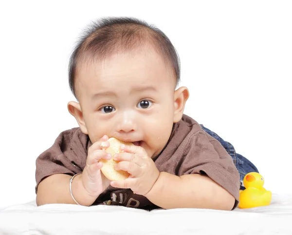 बाळ खाणे — स्टॉक फोटो, इमेज