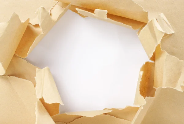 Paper torn — Stock Photo, Image