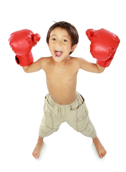 Бокс дитина — стокове фото