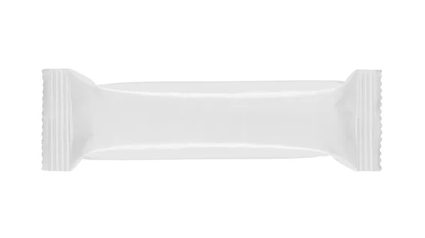 Confezione in plastica bianca — Foto Stock