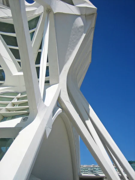 Dettagli strutturali di un'architettura contemporanea — Foto Stock