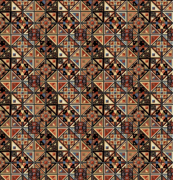 Grunge inca pattern. Vector illustration — Stock Vector
