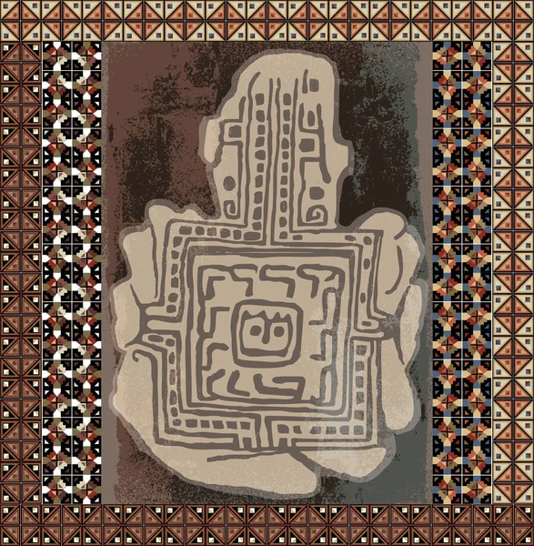 Ikona inca. Ilustracja wektorowa — Wektor stockowy