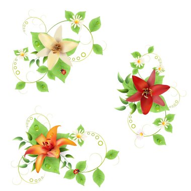 Flowers bouquet clipart