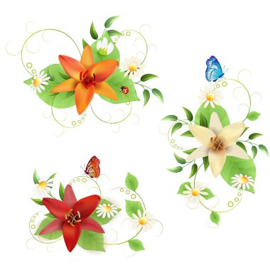 Flowers bouquet clipart