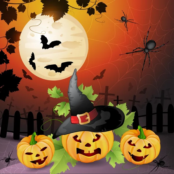 Halloween Background — Stock Vector