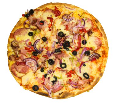 yuvarlak pizza