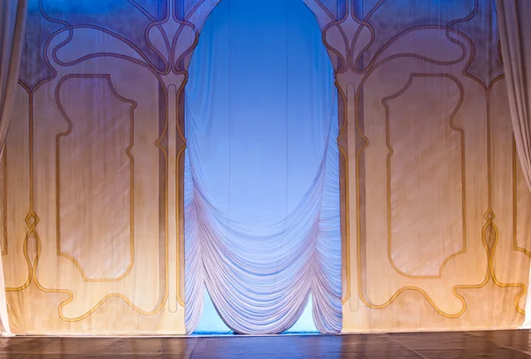 stock image Scenography and curtain