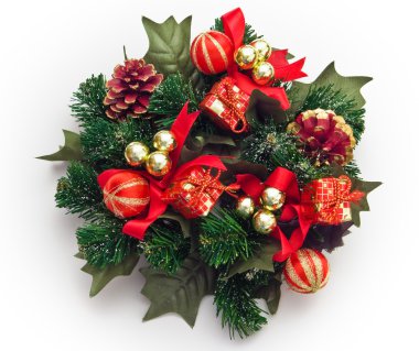 Christmas wreath clipart