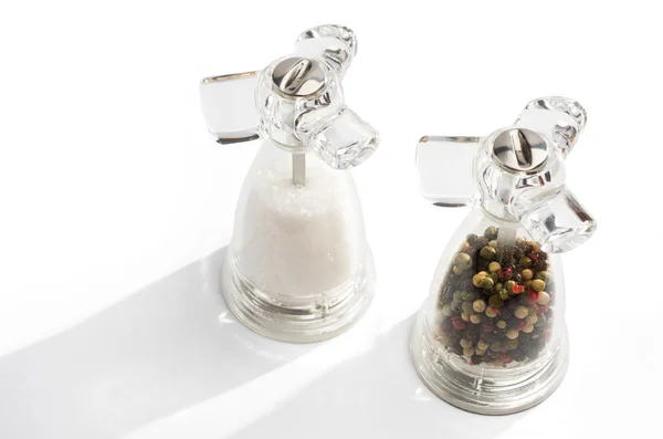 Salt and pepper shaker — Stock Photo, Image