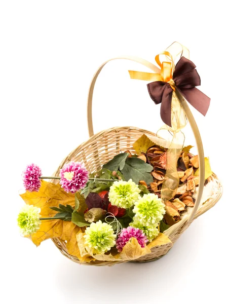 Autumn flower arrangement — Stock Photo, Image