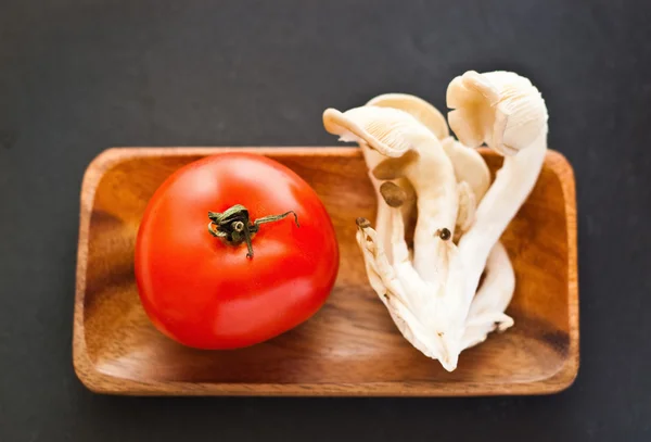 トマトとマッシュルーム — ストック写真