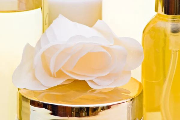 Rózsa szappan — Stock Fotó
