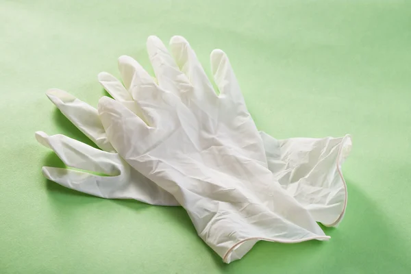 Latexové rukavice — Stock fotografie