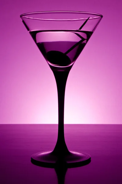 Martini i lila — Stockfoto