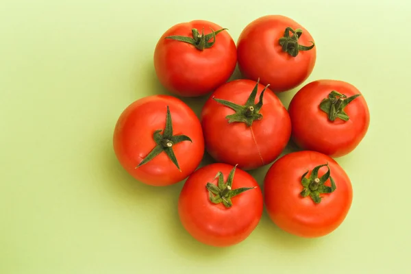 Seven tomatoes — Stock Photo, Image