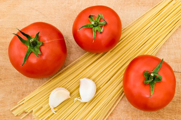 stock image Tomatoes and spaghetti