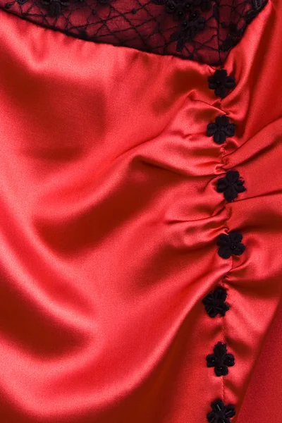 Fundo de seda vermelho — Fotografia de Stock