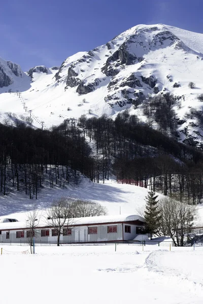 Campitello Matese Estación de esquí — Foto de Stock