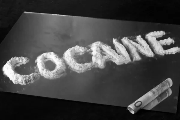 Кокаин — стоковое фото