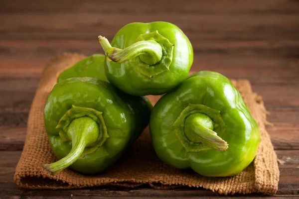 Πράσινες πιπεριές — Φωτογραφία Αρχείου