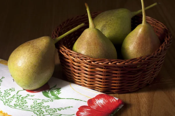 Green Pears — Stock Photo, Image