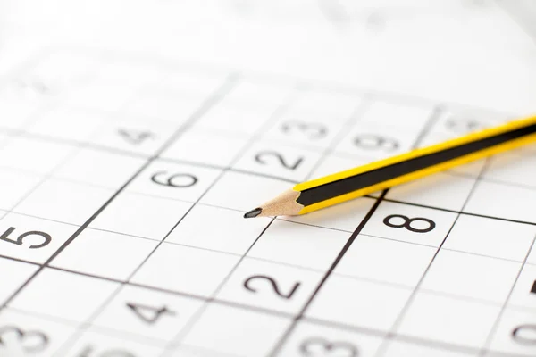 Stock image Sudoku with Pencil