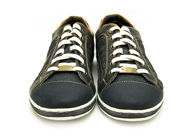 Mans shoes on white background — Stock Photo, Image