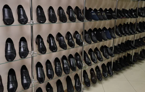 Image of mens shoe shop — Stock Photo, Image