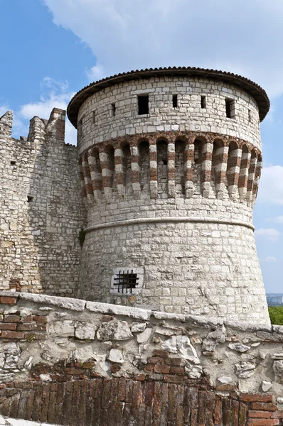 Castle of Brescia — Stock Photo, Image