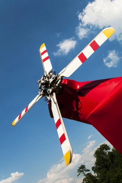 Turbine and helicopter blades — Stock Photo, Image