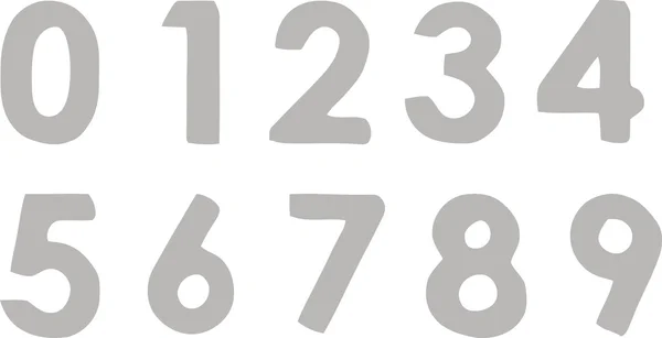 Set Of Black Flip Numbers — Stock Photo © Zothen #6764821