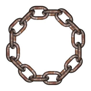 Iron Chain circle clipart