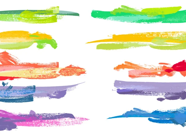 Colorful paint streak — Stock Photo, Image
