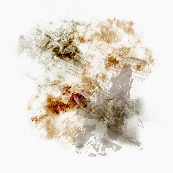 Vopsea abstractă acuarelă — Fotografie, imagine de stoc