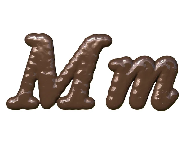 Chocolate Font — Stock Photo, Image