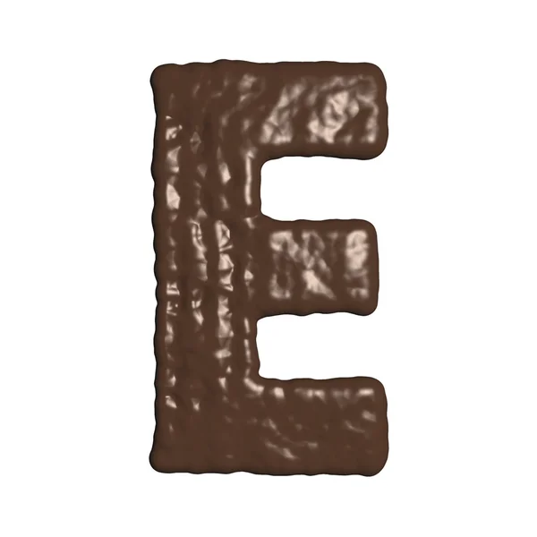 초콜릿 글꼴 — 스톡 사진