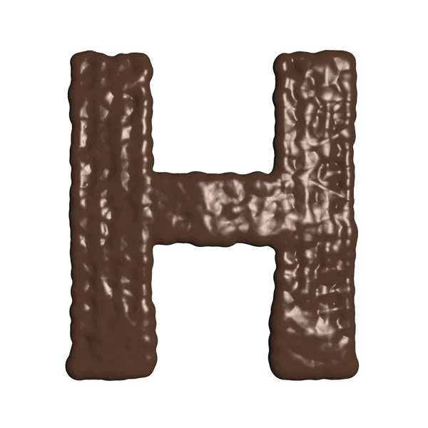 チョコレートのフォント — ストック写真