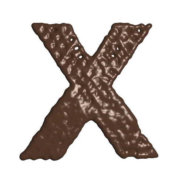 Choklad teckensnitt巧克力字体 — 图库照片