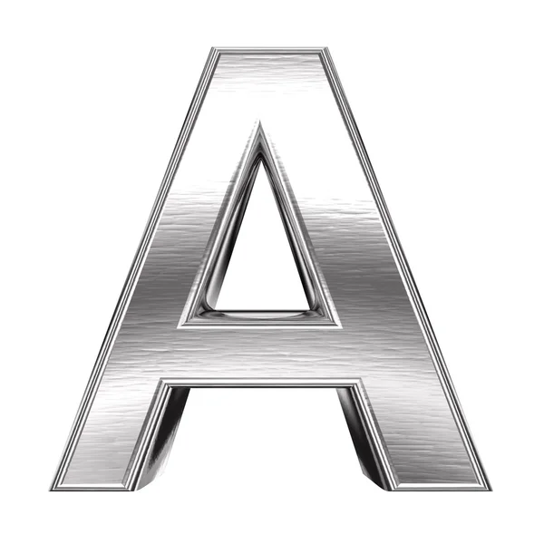 Metal font — Stock Photo, Image