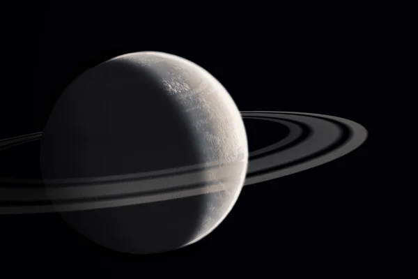 Planet with ring — Stock Photo, Image