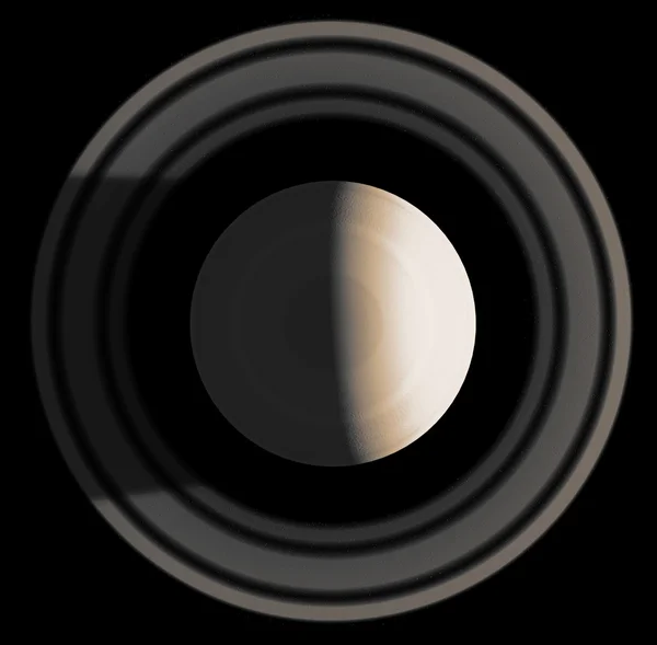 Planeta com anel — Fotografia de Stock