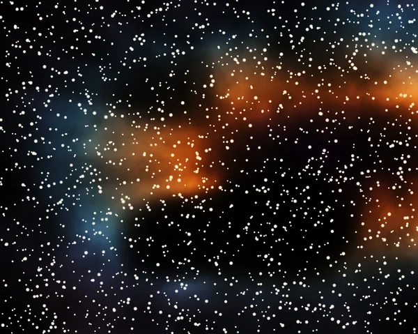 星と星雲 — ストック写真