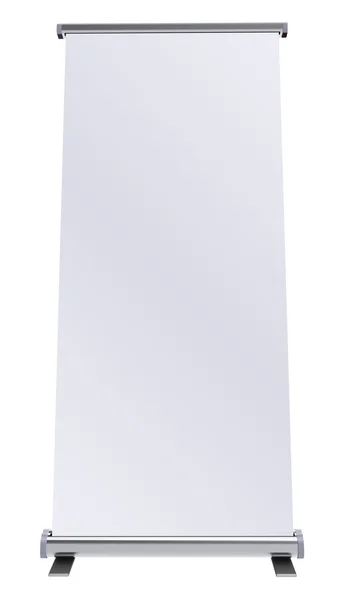 Blank roll up banner — Stock Photo, Image