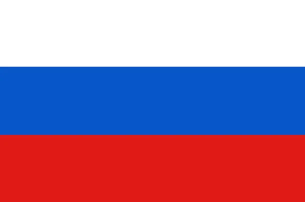 Russia bandiera — Foto Stock