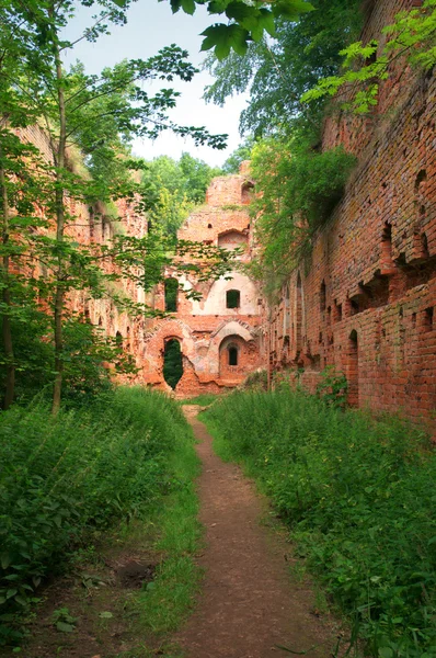 Balga - Ruinen der mittelalterlichen Burg der teutonischen Ritter. kalini — Stockfoto