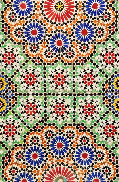 Primer plano de azulejos árabes —  Fotos de Stock